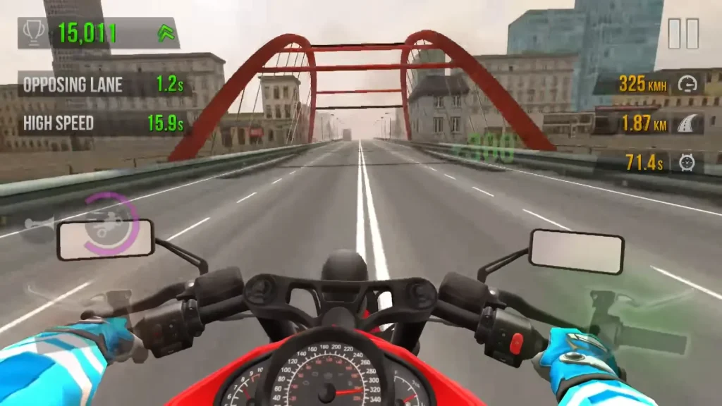 Traffic Riders mod apk HD Graphic
